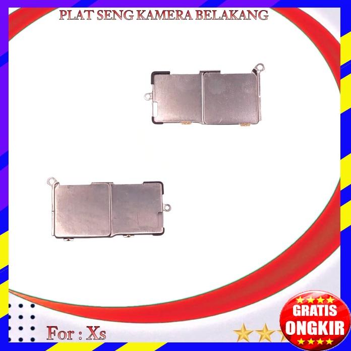 Plat Seng Kamera Belakang Iphone Xs New