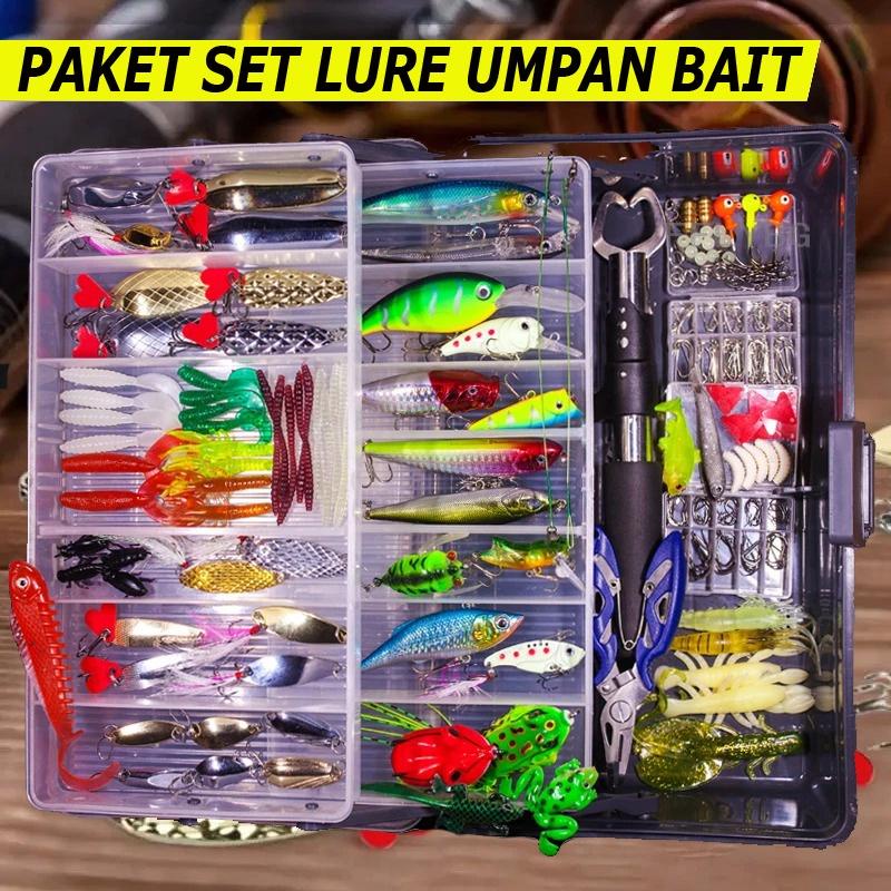 45x PCS PAKET UMPAN PANCING MINNOW LURE LENGKAP UMPAN PANCING TIRUAN UMPAN PANCING LAUT GALATAMA UMP