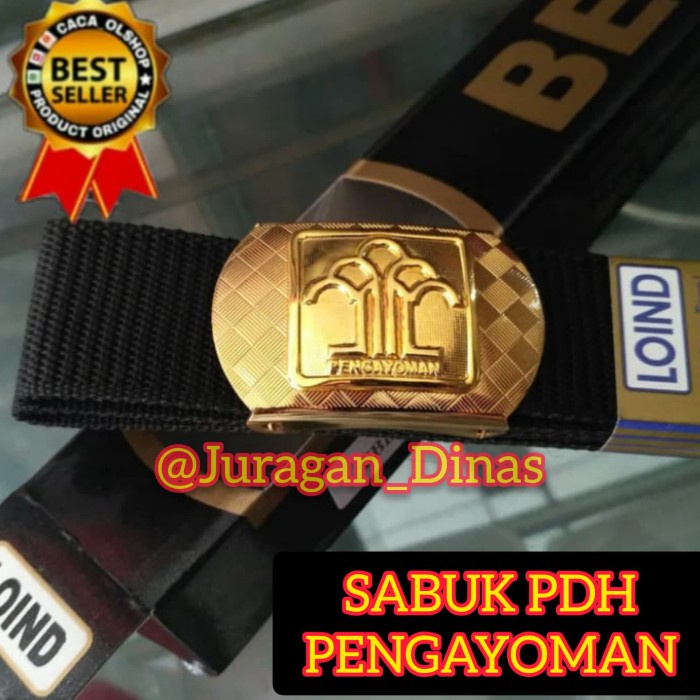 SABUK PDH PENGAYOMAN LOIND CATUR ORIGINAL KUMHAM KEMENKUMHAM LAPAS ORI