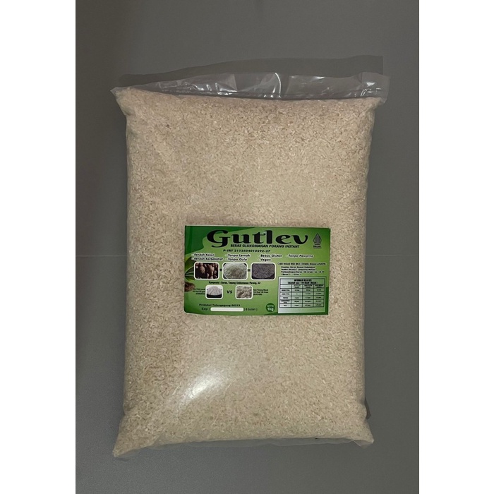 

Beras Glukomanan Porang GUTLEV 5 kg - Beras Diabet / Diabetes 130kkal