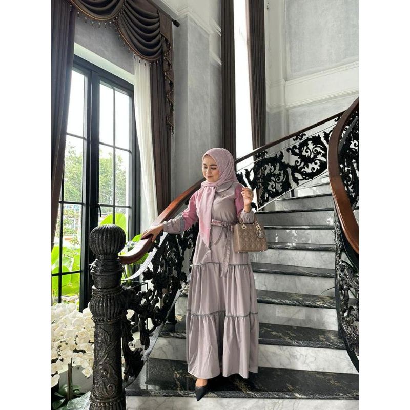(COD) GAMIS TOYOBO MILA DRESS BY JOURNEY SCARVES