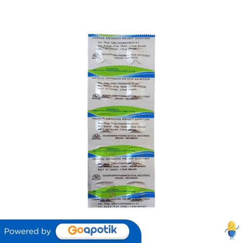 VADROL 4 MG STRIP 10 TABLET