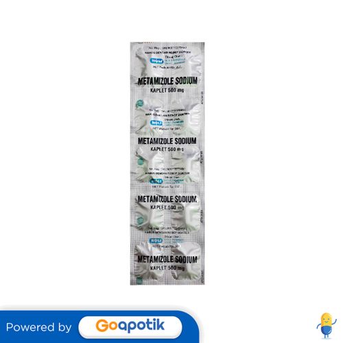 METAMIZOLE SODIUM HOLI 500 MG STRIP 10 KAPLET