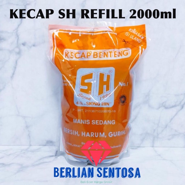 

Kecap Manis Sh Refill Besar 2000Ml