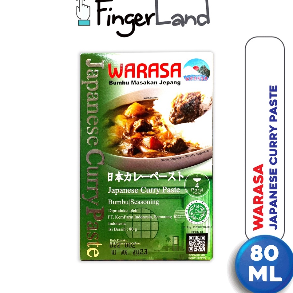 

Terkini WARASA Japanese Curry Paste 80 gram Bumbu Kari Jepang Instan ➛➙❅⋆