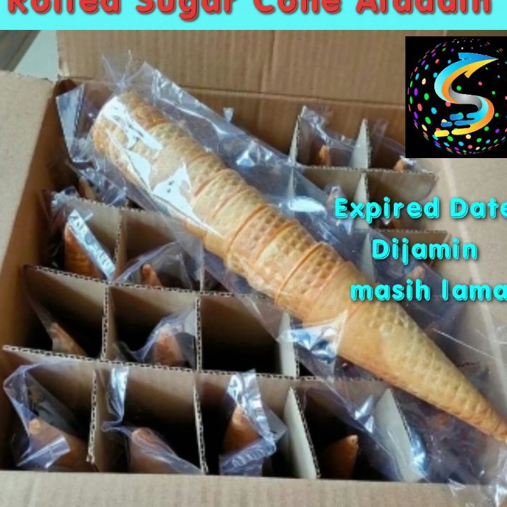 

KMSN8083 [PROMO SALE!!!] Premium Rolled Sugar Cone Aladdin
