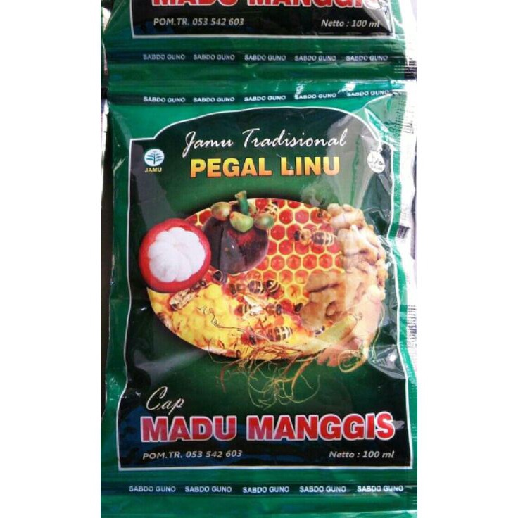 

CXGK0115 JAMU PEGAL LINU , cap MADU MANGGIS