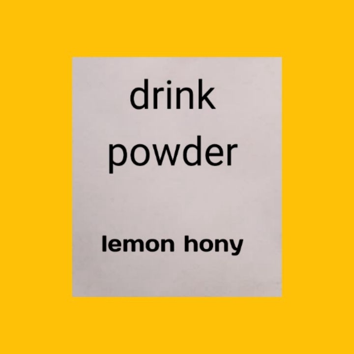 

JWVW7351 HOT drink powder LEMON HONY