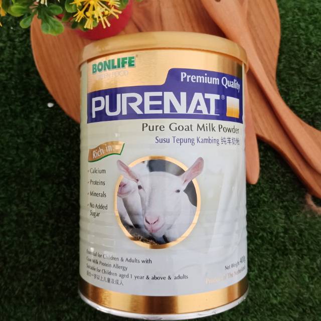 

Purenat Goat Lk Powder 400Gr