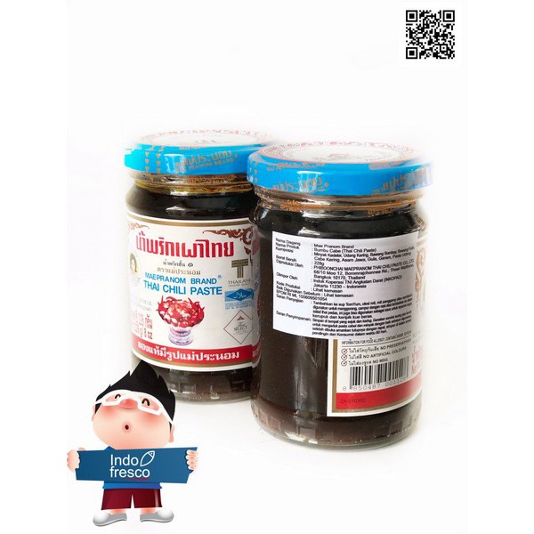 

Maepranom Thai Chili Paste- Sambal Cabe Pasta 228G