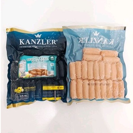 

Kanzler Sosis Beef Cocktail 250g dan 500g