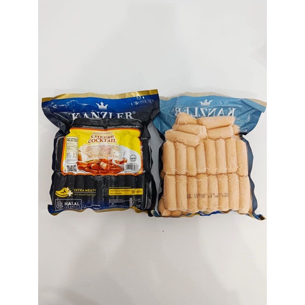 

Kanzler Sosis Chesee Cocktail 500g