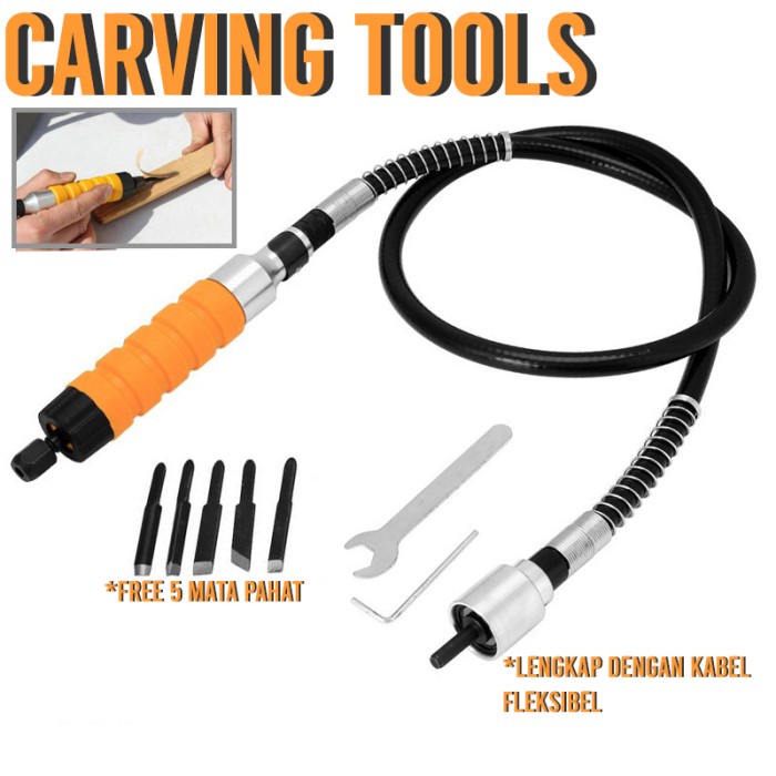 ALAT PAHAT ADAPTER CARVING TOOLS MESIN PAHAT KAYU ELEKTRIK