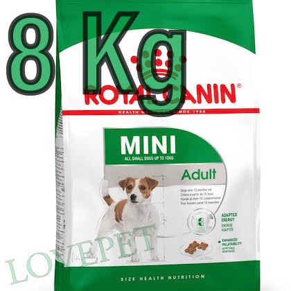 {PetShop} Royal Canin Mini Adult 8kg / RC Mini Adult Dewasa 8 kg Berkualitas