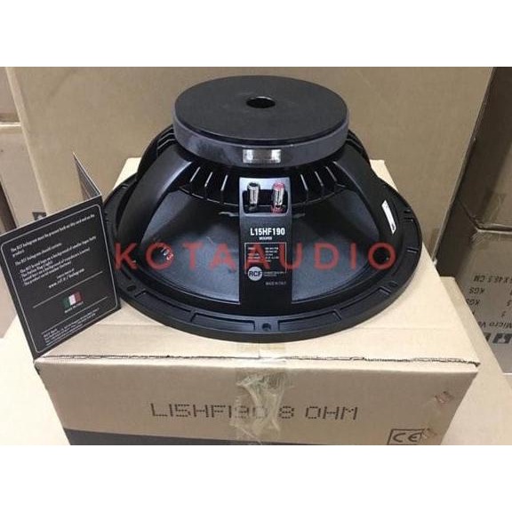 Speaker Komponen RCF L15HF190/ L 15 HF 190/ L15HF 190 15Inch