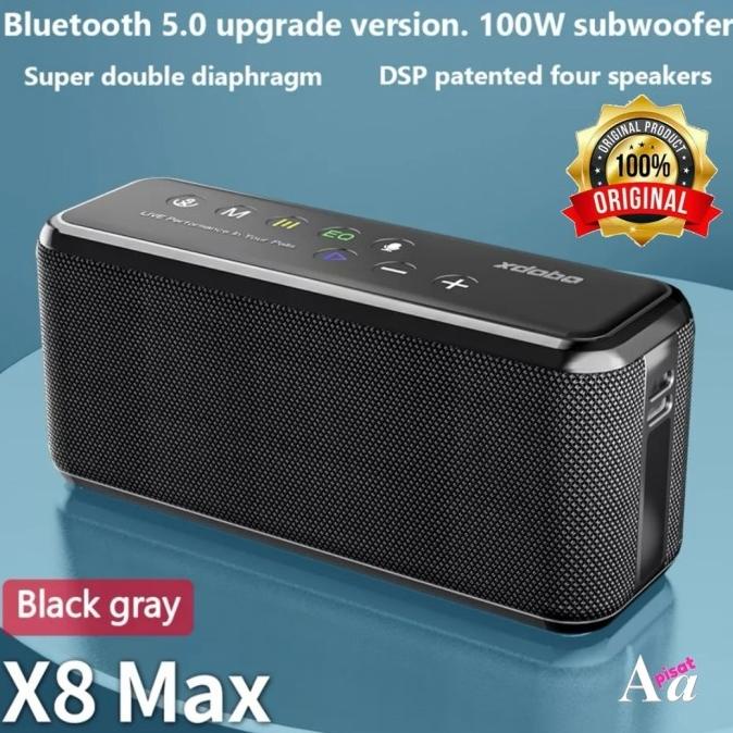 Speaker Bluetooth Wireless Xdobo X8 Max 100W Original Subwoofer Audio