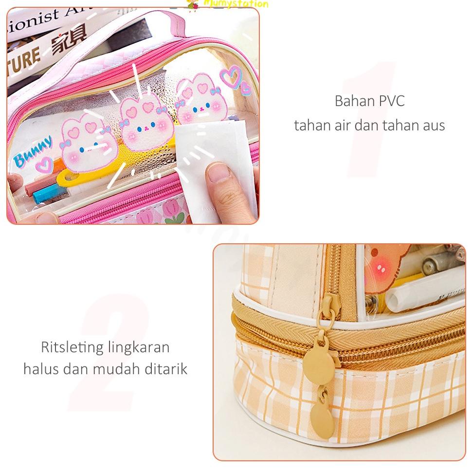 

Murah Mumystation Tas Alat Tulis Transparan Berkapasitas Besar Tempat Pensil Murid Lucu Kotak Pensil Anak Mrva65