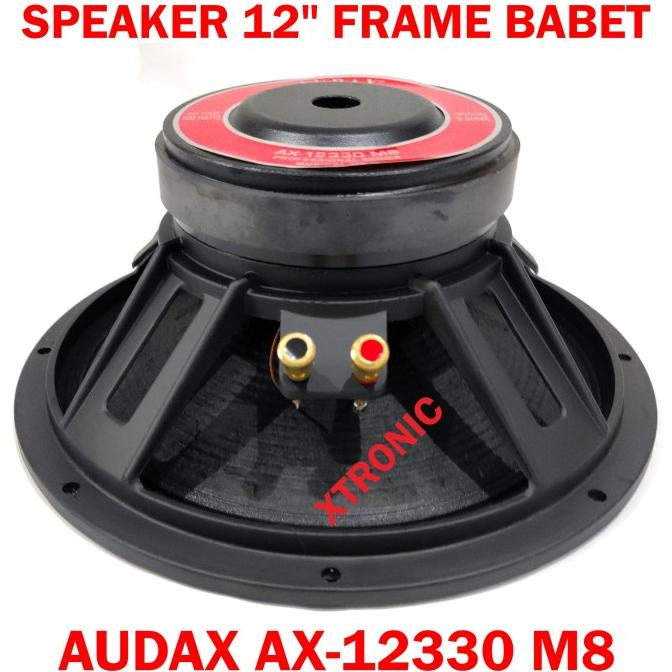 AX-12330 M8 Speaker Audax 12inch 12 inch FR Fullrange AX12330