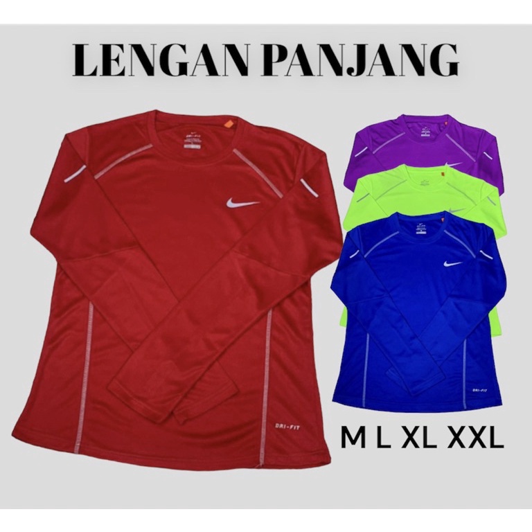 NEW STOCK BAJU SENAM LENGAN PANJANG KAOS DRYFIT WANITA LENGAN PANJANG BAJU OLAHRAGA SENAM AEROBIK ZU