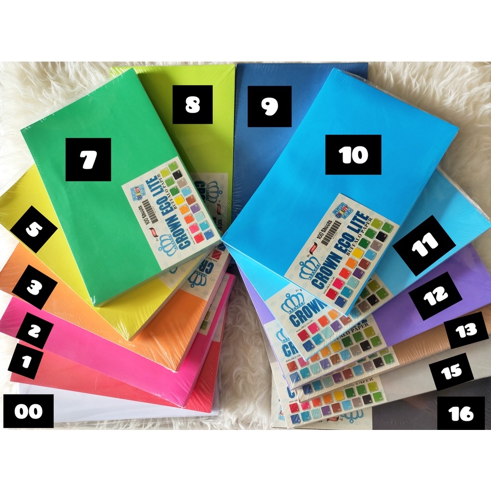 

9.9 MALL Kertas BC Buffalo Polos Folio F4 Cover Jilid Manila Folio Merk Crown