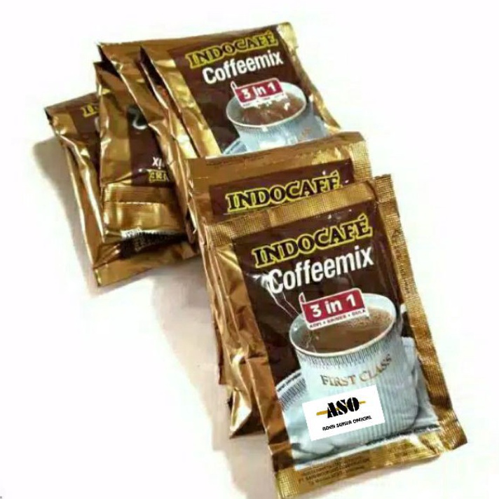 

➷➷✻✫ INDOCAFE COFFEMIX 3IN1 20GR RENCENG (ISI 10) Stock Banyak