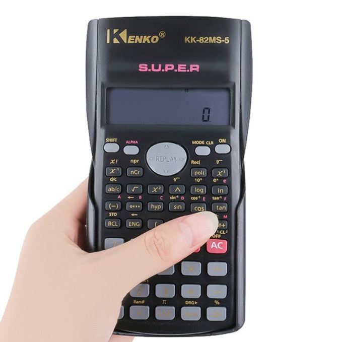

Realpct Kenko KK-82MS-A Scientific Calculator - Kalkulator Alat Hitung Jl13.