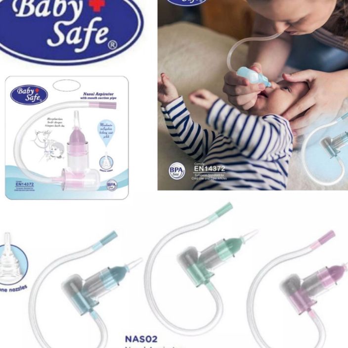 RYDJ7614 PALING AMPUH>>> Baby Safe Nasal Aspirator With Mouth Suction Pipe -  Alat Penyedot Ingus Ba