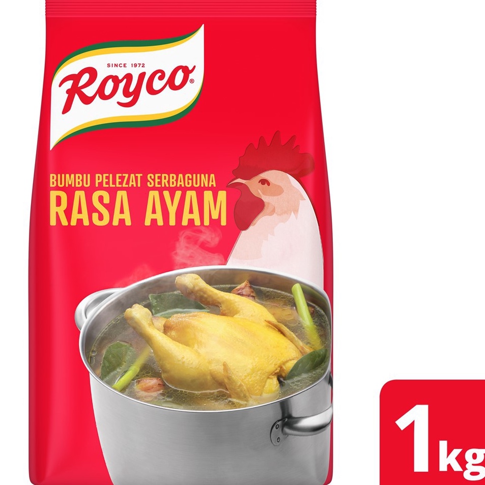 

Dipesan ya Royco Bumbu Penyedap Rasa Ayam Pouch 1Kg