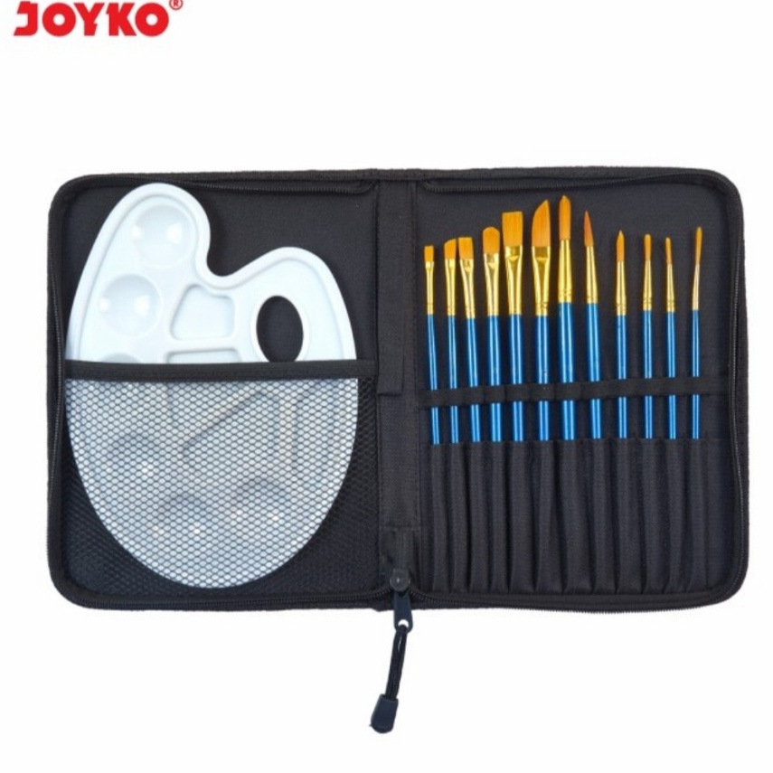 

Star Joyko Kuas Lukis Set + Palet BRS-7 / Brush Set Pallete