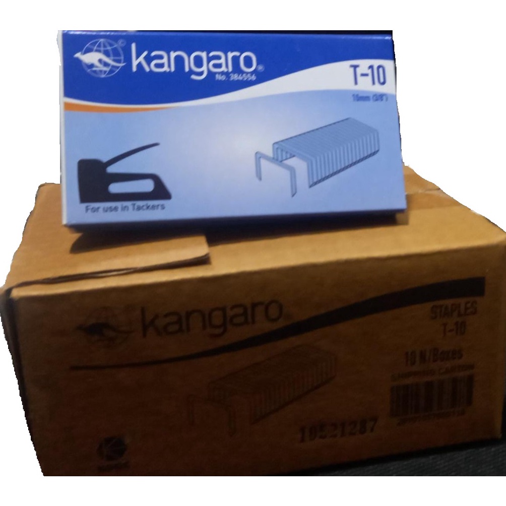 

Terbaru 7.7 Isi Stapler Kangaro T10 / Isi 10mm / Steples Guntacker Kangaro T-10