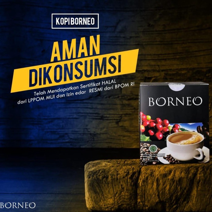 

➟➬✢ Kopi Borneo Kopi Pede - Kopi Stamina Pria Dewasa BPOM Baru