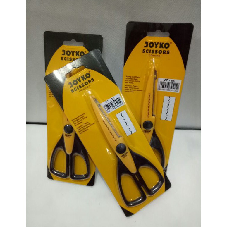 

Restock Gunting Bergerigi Gunting Gerigi Gunting Stainless Gunting ZigZag Joyko