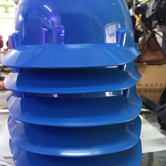 Helm Msa Ori Fastrack Biru/Helm Safety Msa Original+Tali Dagu Biasa