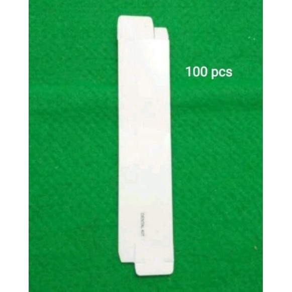 

87 cover dental kit / box sikat gigi hotel 100 pcs ibfaq