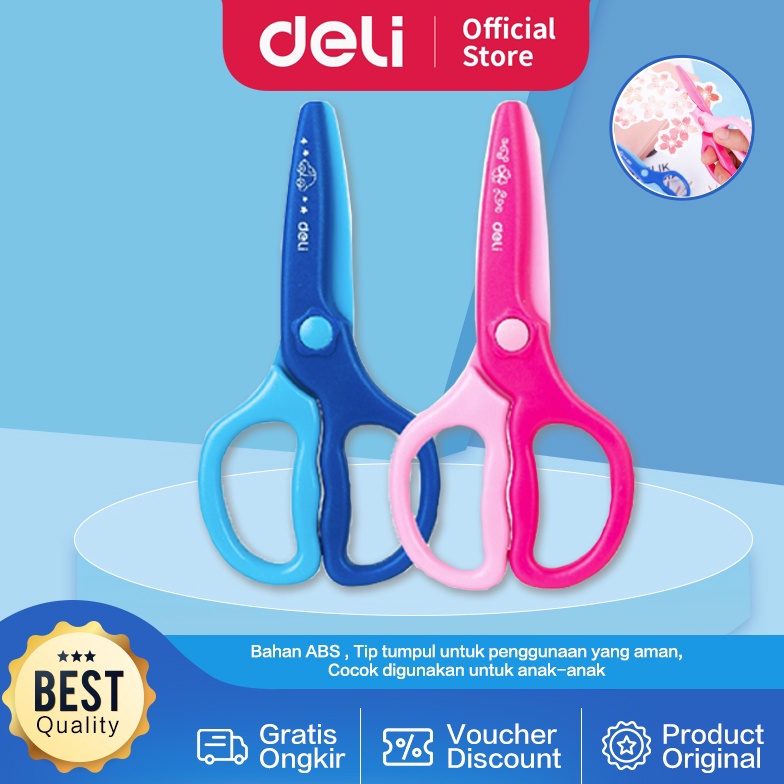 

[Original] Deli Gunting Plastik bahan ABS untuk penggunaan tahan lama [120 mm] E6067