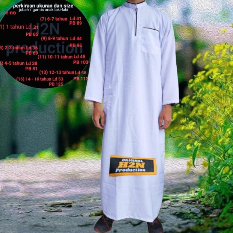 BEST SELLER Gamis anak laki laki / jubah anak / baju gamis anak laki laki / Koko gamis anak laki lak