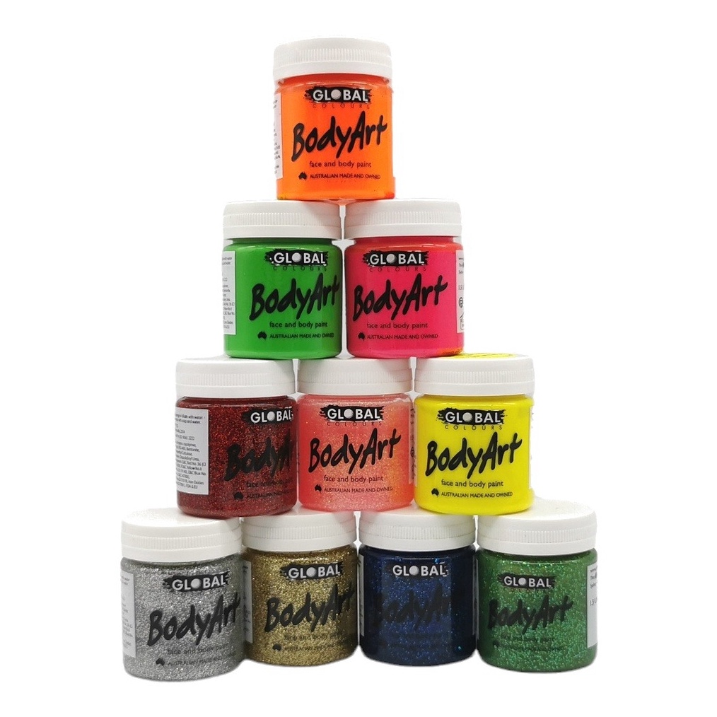 

[ART. O59E] Cat Wajah dan Badan Professional Global Body Art 45 ml