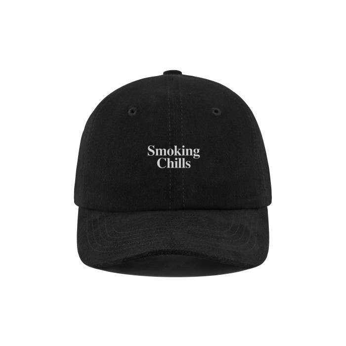 Topi Topi Pria Skymo Apparel Polocaps Chills Black(I9R7) Topi Pria Baseball Topi Cowok Baseball Topi