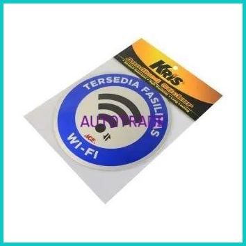 

KRIS STIKER TERSEDIA LAYANAN WIFI STICKER SIGN LABEL ANODIZED 20JVLZ3 tools