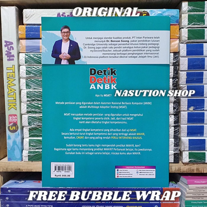 HOT SALE PAKET BUKU DETIK DETIK ANBK SMP AKM LITERASI NUMERASI INTAN PARIWARA TERMURAH