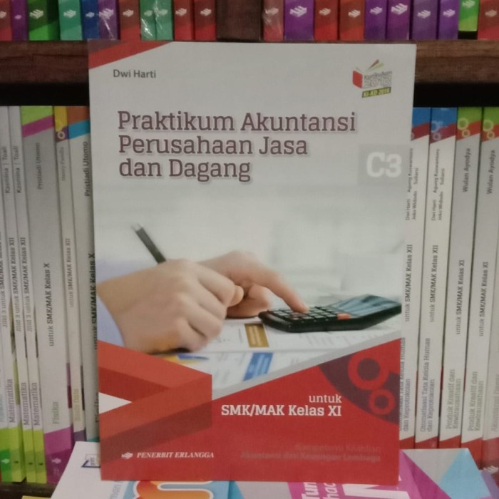 DISKON SPESIAL PRAKTIKUM AKUNTANSI PERUSAHAAN JASA DAN DAGANG KELAS 2 SMK ERLANGGA TERLARIS