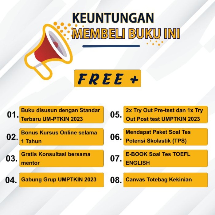 DISKON SPESIAL TERLARIS BUKU SOAL UMPTKIN IPA TAHUN 2023 & PEMBAHASAN - PERSIAPAN TES TERLARIS