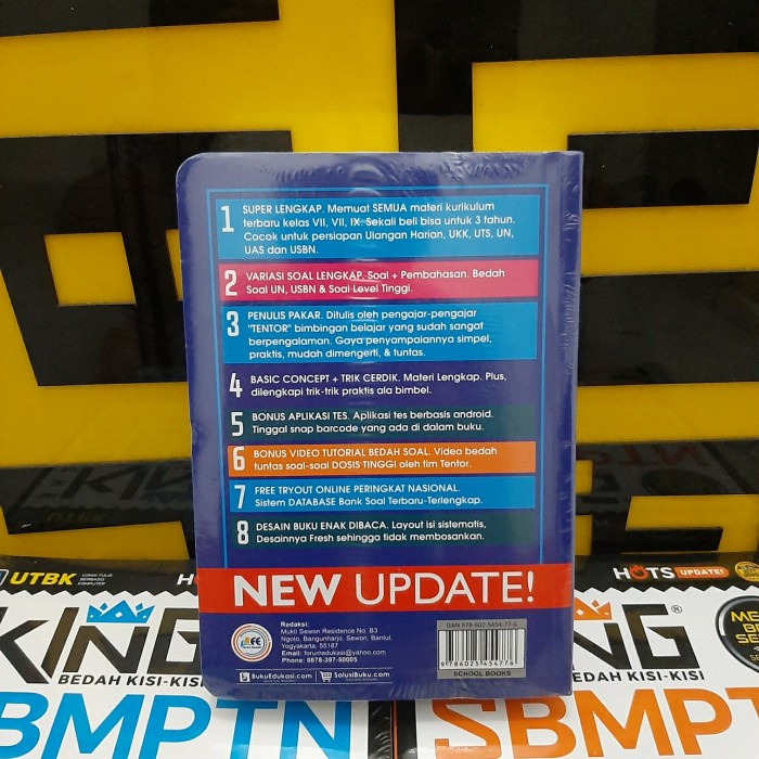 HOT SALE BUKU NEW UPDATE THE KING POCKET IPA SMP/MTS TERMURAH