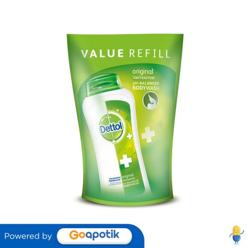Dettol Sabun Cair Anti Bakteri Original Refill 250 Ml