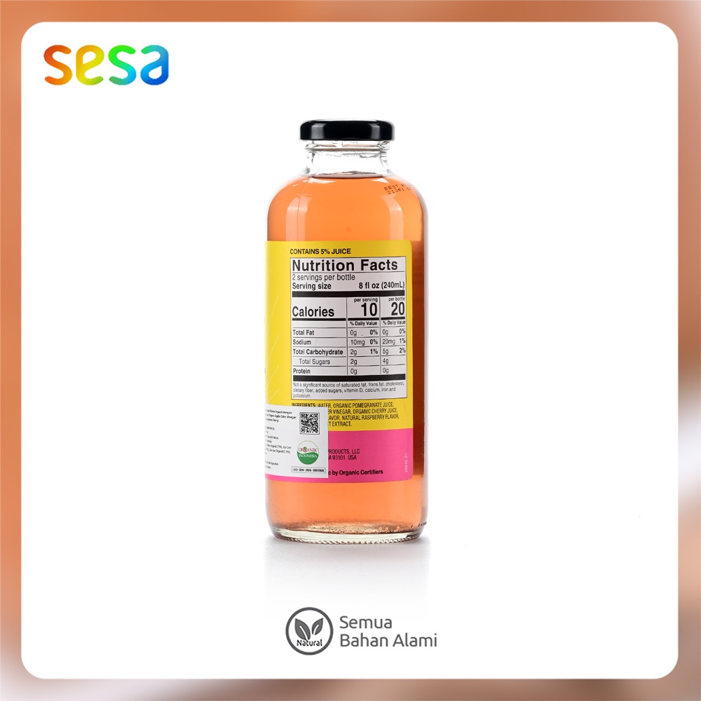 

Bragg - Organic ACV Refreshers Pomegranate Cherry 473 ml Cuka Apel