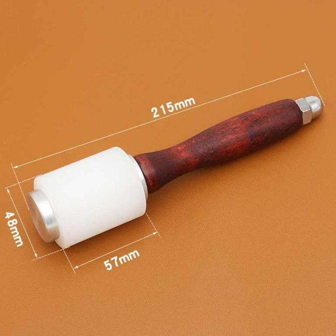 

Alat Leather Carving Hammer Nylon Hammer DIY Craft Cowhide Punch Cutting Baru|Kode 1052