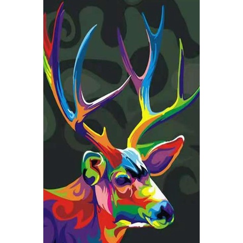 

Alat DIY set painting by numbers canvas lukisan lukis painting number type2 Baru|Kode 1060