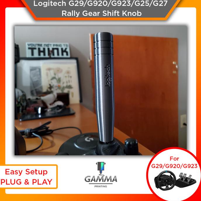 Logitech G29 G920 G923 Rally Drift Sequential Gear Shifter Knob Mod