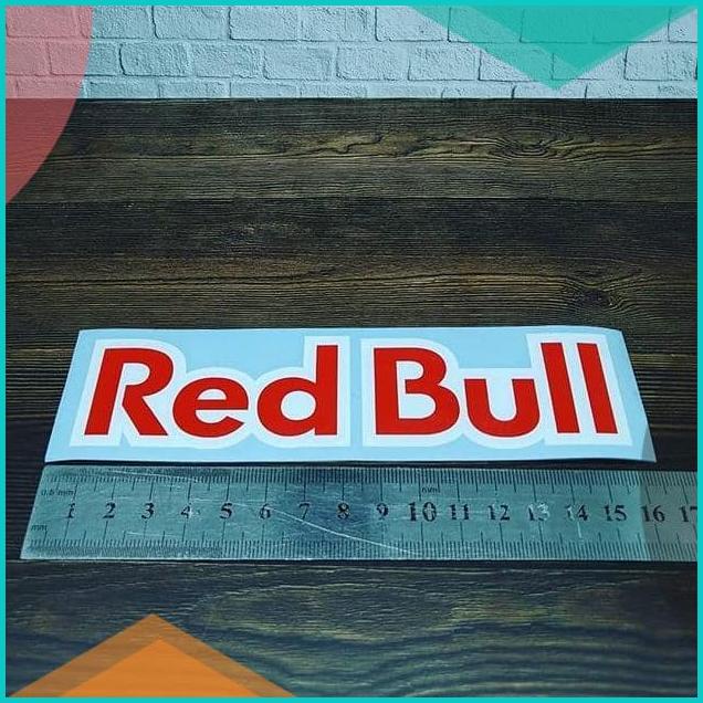 

Cutting Sticker Tulisan Redbull red bull besar 2warna 15cm bahan oraca 20JVLZ3 tools