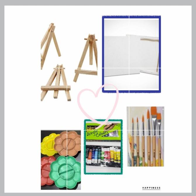 

Alat PAKET MURAH! Kanvas Lukis 30x30 Baru|Kode 1190